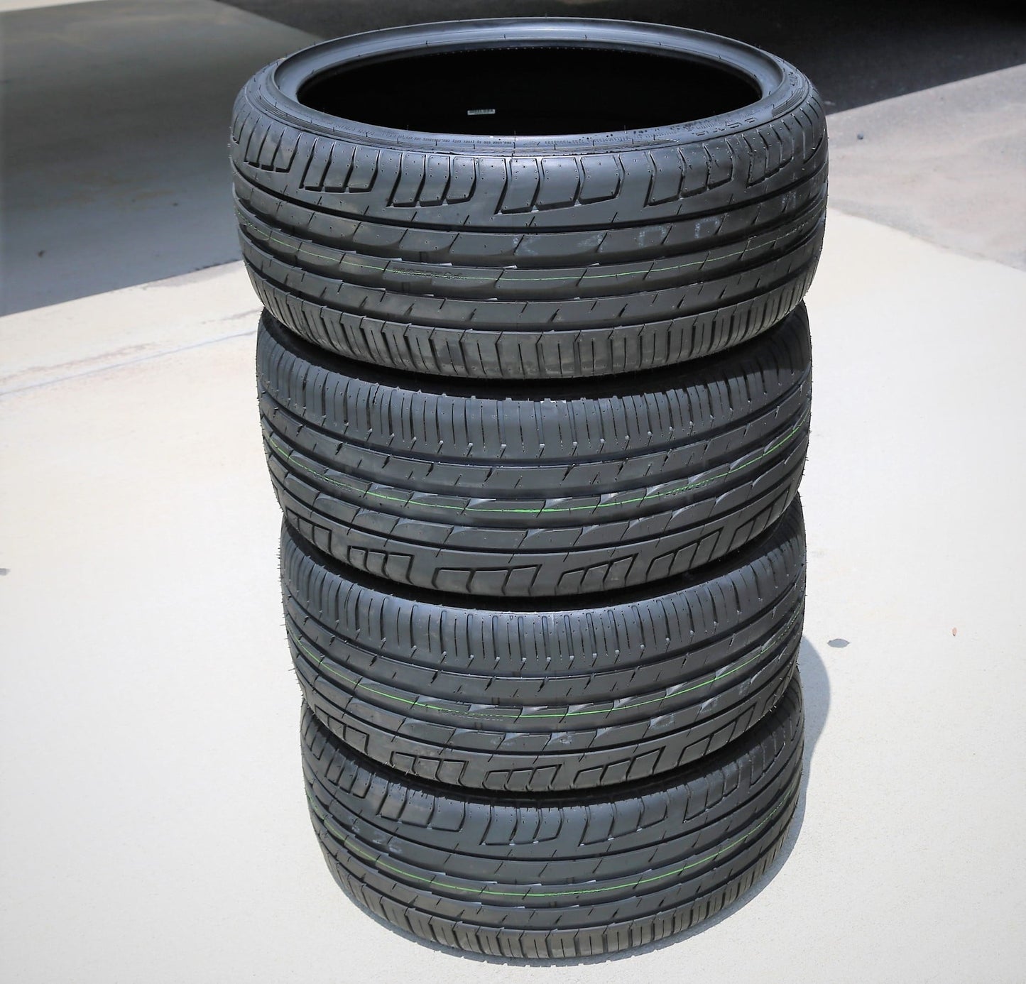 A set of 4 (four) 245/35R20 ZR 95Y XL A/S performance tires suitable for: 2017-19 Mercedes-Benz E300 4Matic, 2010-16 BMW 528i base