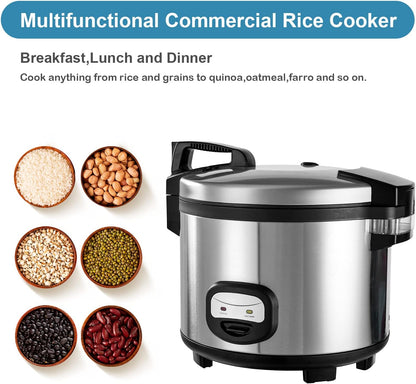 60-Cup (Cooked) Commercial Rice Cooker and Warmer