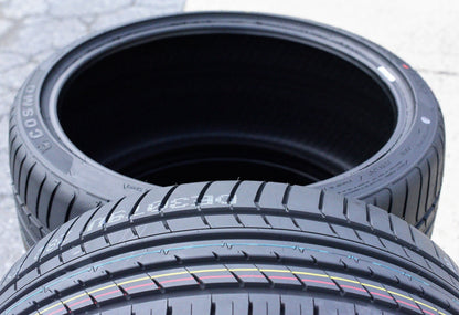 A pair of 2 (2 275/35R20 102Y ZR XL A/S performance tires fit: 2005 Bentley Continental GT, 2006-07 Bentley Continental Flying Spur