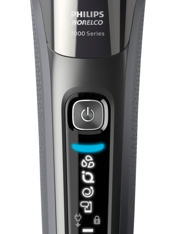 2025 Philips Norelco – Shaver 7200, Rechargeable Wet & Dry Electric Shaver with SenseIQ Technology and Pop-up Trimmer – Black