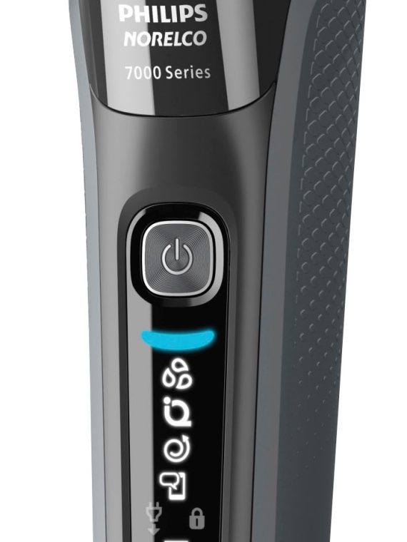 2025 Philips Norelco – Shaver 7200, Rechargeable Wet & Dry Electric Shaver with SenseIQ Technology and Pop-up Trimmer – Black