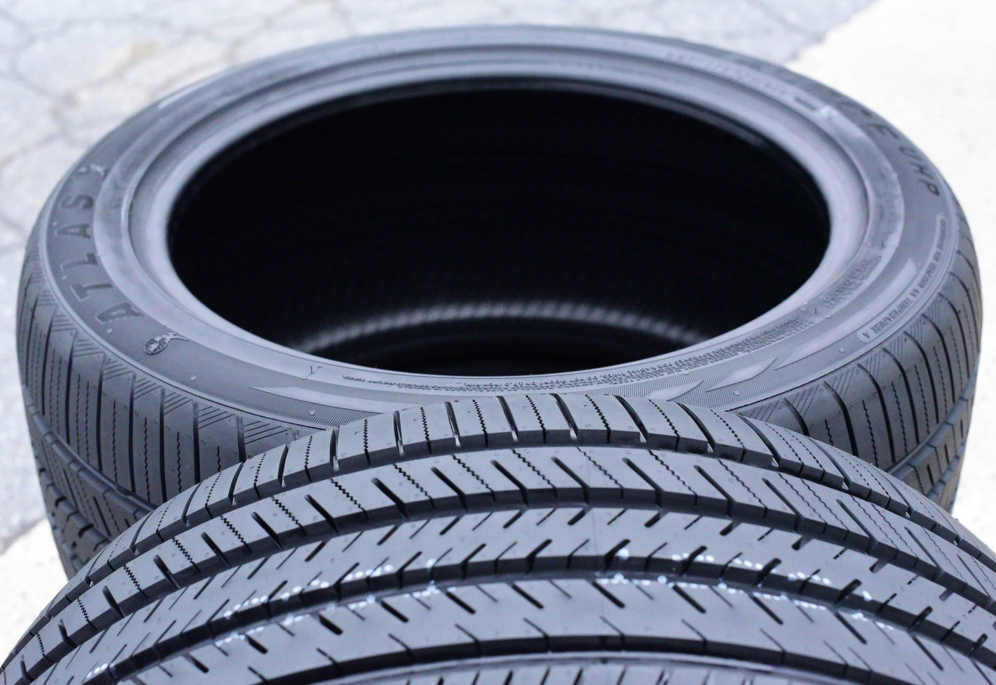 A pair of 2 (2) 255/40R20 101W XL A/S performance tires