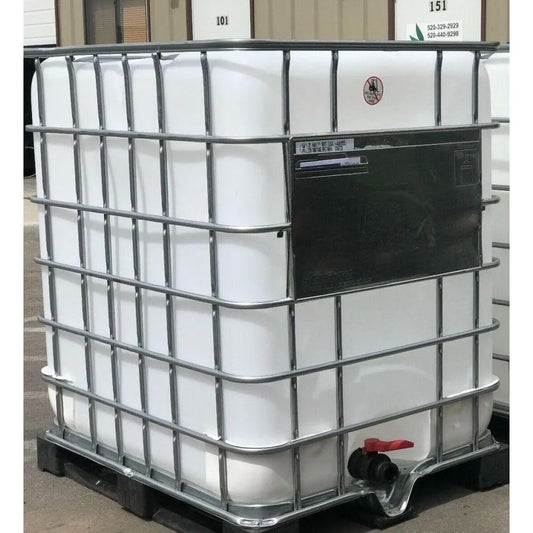 330 Gallon Rainwater Harvesting Container and Food Grade IBC Drinking Water