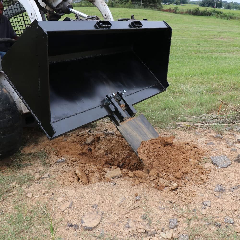 Attachments Clamp-On Quick Spade Combo 45" x 18" Dig Footings, Trenches, and Stump Removal